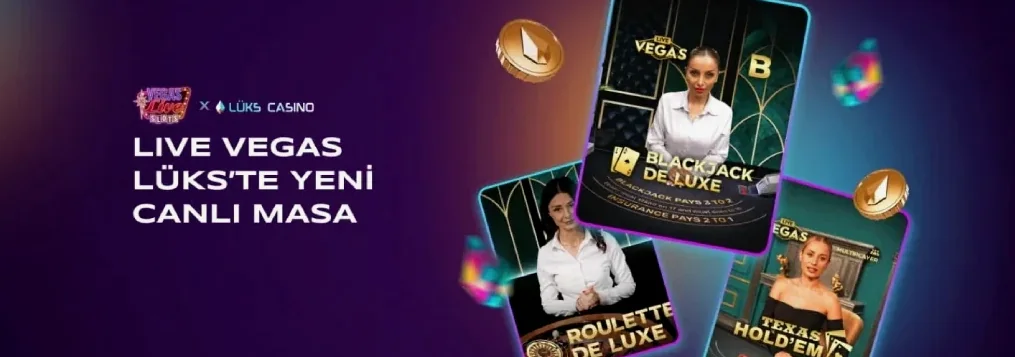 Lüks Casino: Live Vegas ile yeni canlı masalar Lüks Casino: Live Vegas ile yeni canlı masalar
